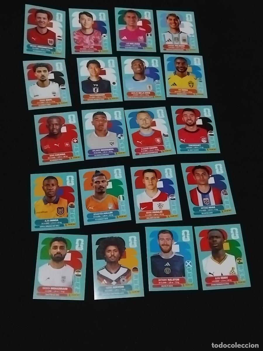 Cromos de F&uacute;tbol: 20 CROMOS MUNDIAL 2026 - LOTE DE 20 CROMOS VARIADOS - PANINI FIFA WORLD CUP 2026 - MUNDIAL 2026 26