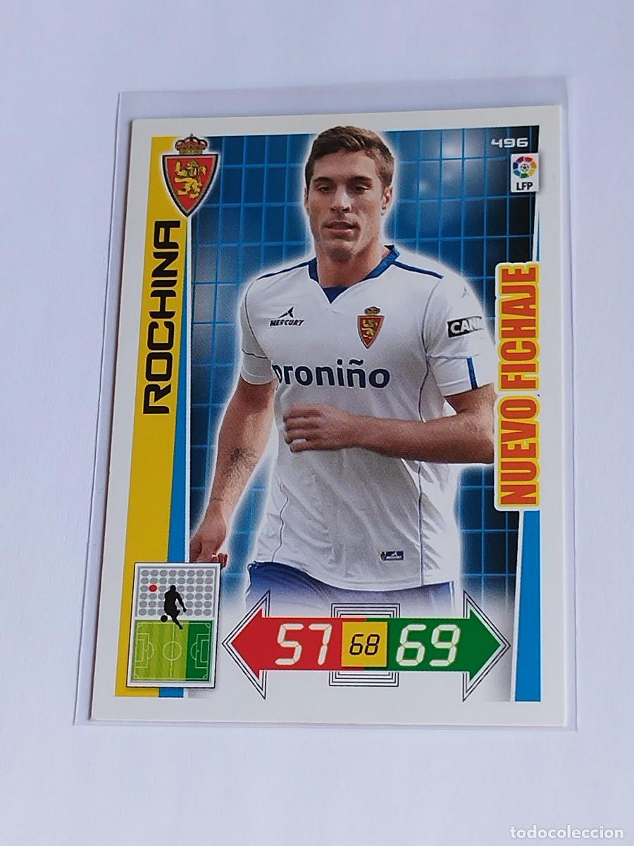 Cromos de F&uacute;tbol: ROCHINA NUEVO FICHAJE #496 REAL ZARAGOZA - ADRENALYN XL LA LIGA BBVA 2012 2013 - PANINI 12 13