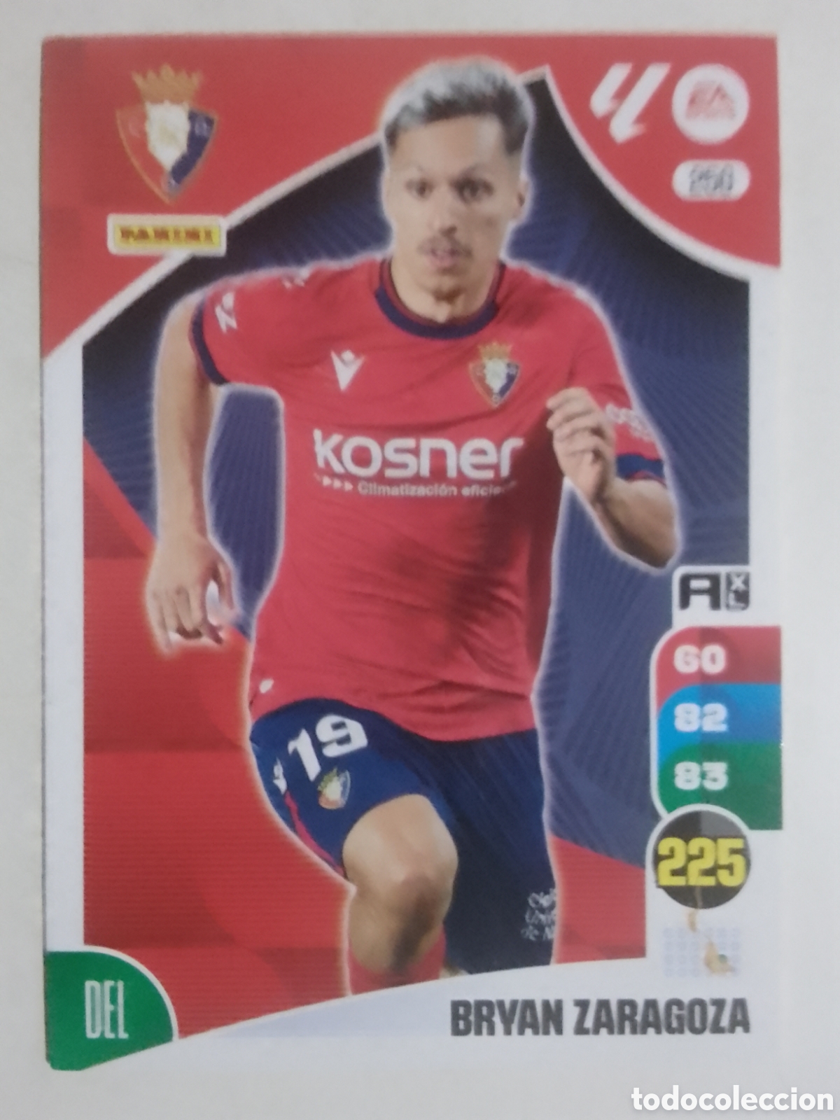 Cromos de F&uacute;tbol: Adrenalyn XL 2024-25 n&deg; 250 Bryan Zaragoza &bull; Osasuna.