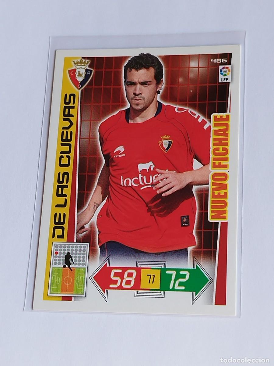 Cromos de F&uacute;tbol: DE LAS CUEVAS NUEVO FICHAJE #486 CA OSASUNA - ADRENALYN XL LA LIGA BBVA 2012 2013 - PANINI 12 13