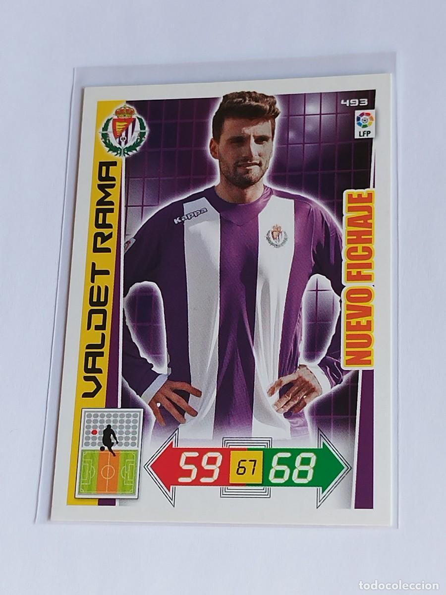 Cromos de F&uacute;tbol: VALDET RAMA NUEVO FICHAJE #493 REAL VALLDOLID - ADRENALYN XL LA LIGA BBVA 2012 2013 - PANINI 12 13