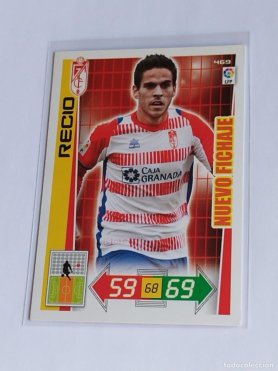 Cromos de F&uacute;tbol: RECIO NUEVO FICHAJE #469 GRANADA CF - ADRENALYN XL LA LIGA BBVA 2012 2013 - PANINI 12 13