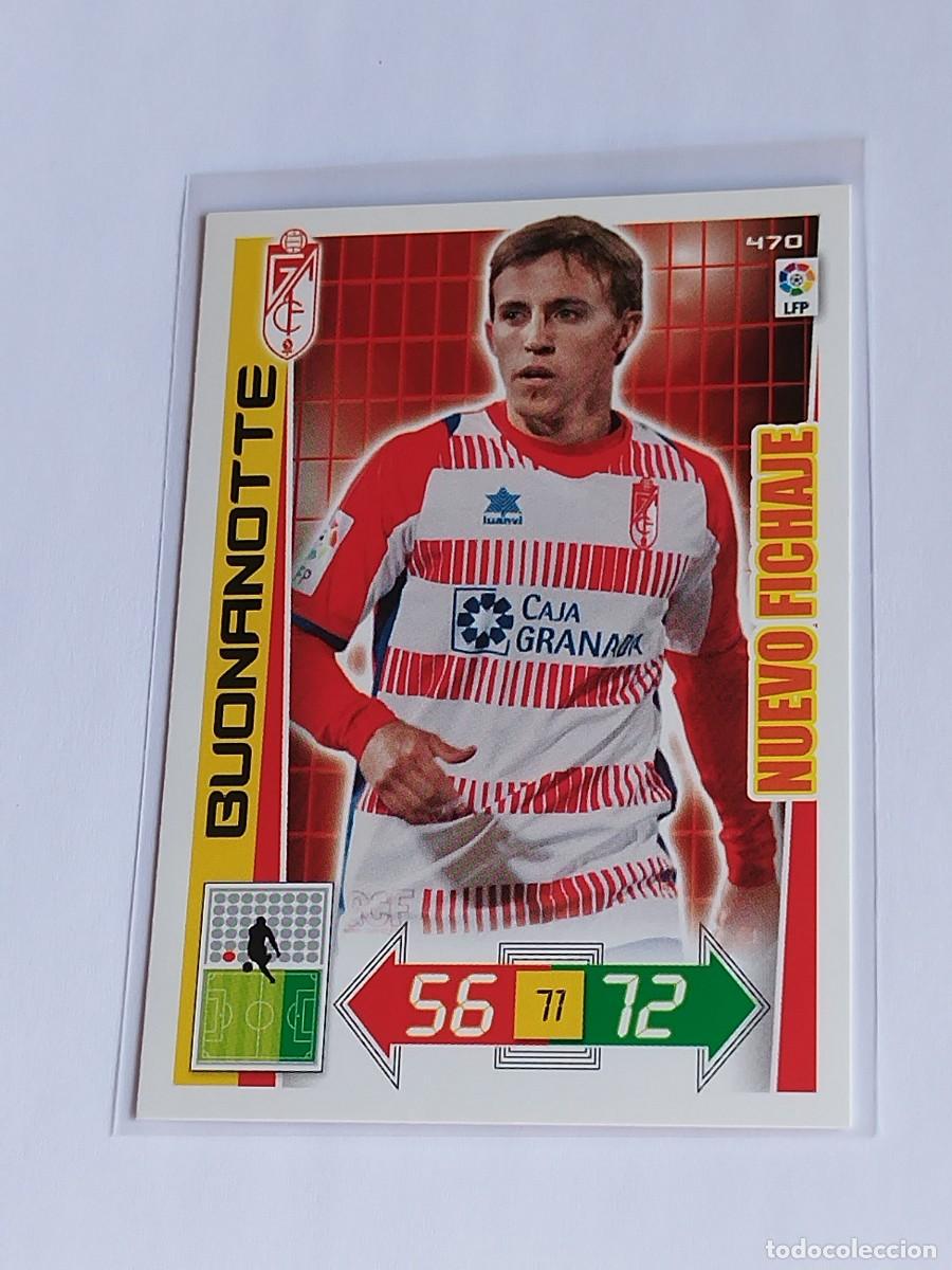 Cromos de F&uacute;tbol: BUONANOTTE NUEVO FICHAJE #470 GRANADA CF - ADRENALYN XL LA LIGA BBVA 2012 2013 - PANINI 12 13