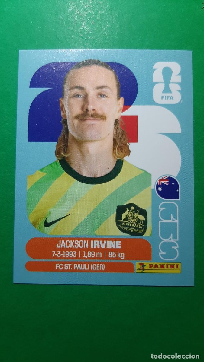 Cromos de F&uacute;tbol: (AUS 11 AUS11)(AUSTRALIA) JACKSON IRVINE MUNDIAL F&Uacute;TBOL 2026 PANINI
