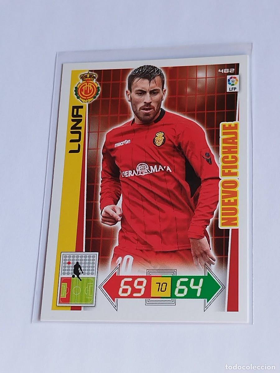 Cromos de F&uacute;tbol: LUNA NUEVO FICHAJE #482 RCD MALLORCA - ADRENALYN XL LA LIGA BBVA 2012 2013 - PANINI 12 13