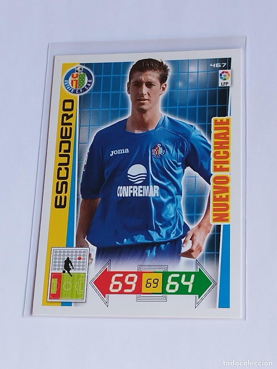 Cromos de F&uacute;tbol: ESCUDERO NUEVO FICHAJE #467 GETAFE CF - ADRENALYN XL LA LIGA BBVA 2012 2013 - PANINI 12 13