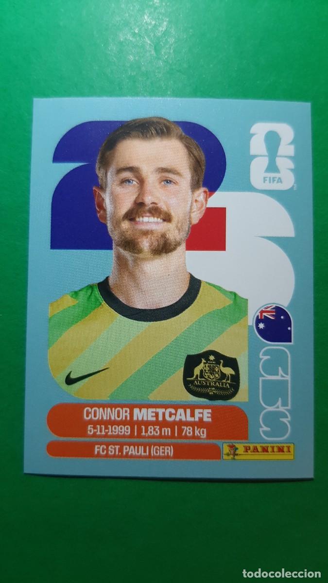 Cromos de F&uacute;tbol: (AUS 15 AUS15)(AUSTRALIA) CONNOR METCALFE MUNDIAL F&Uacute;TBOL 2026 PANINI