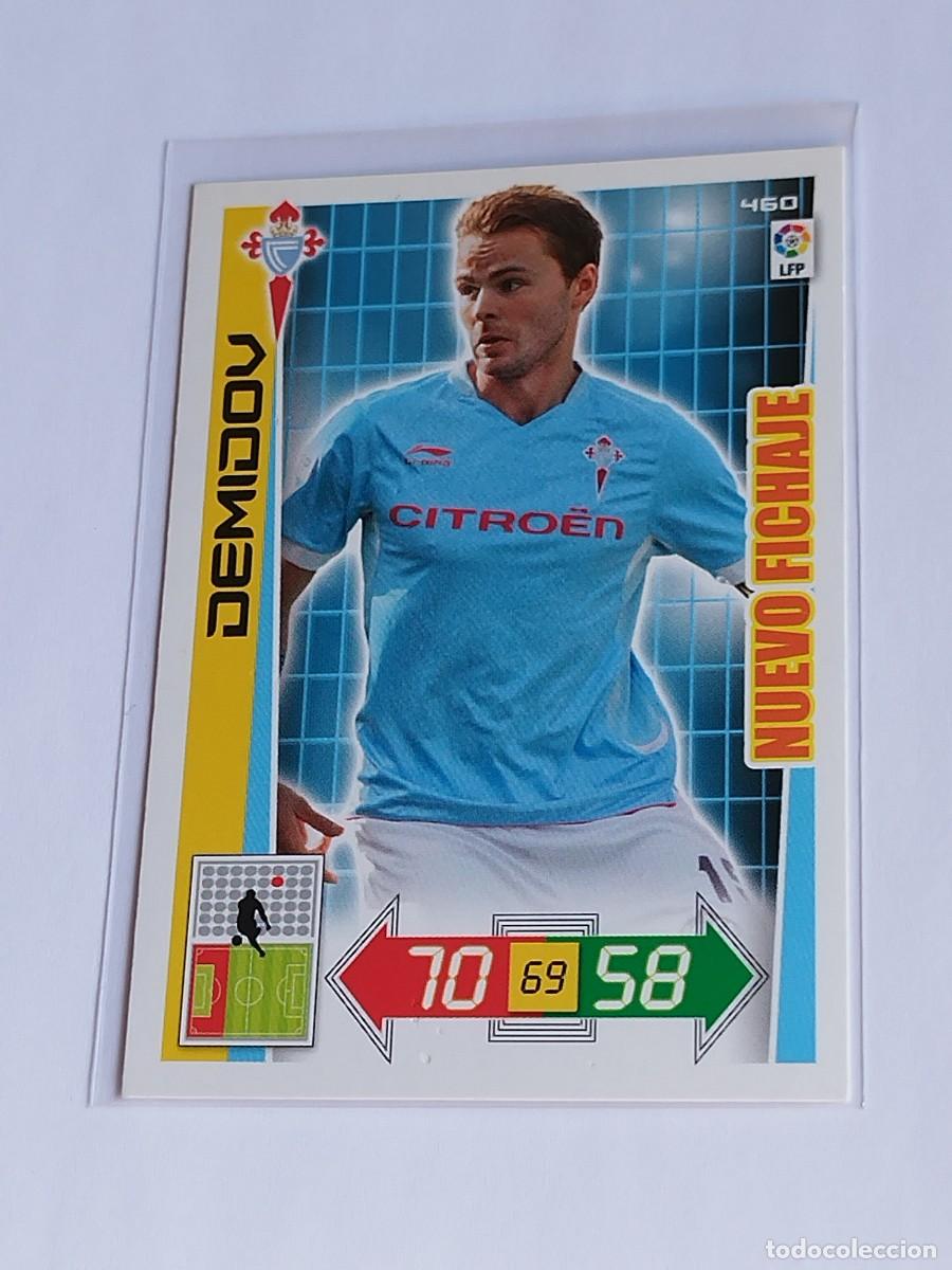 Cromos de F&uacute;tbol: DEMIDOV NUEVO FICHAJE #460 RC CELTA VIGO - ADRENALYN XL LA LIGA BBVA 2012 2013 - PANINI 12 13
