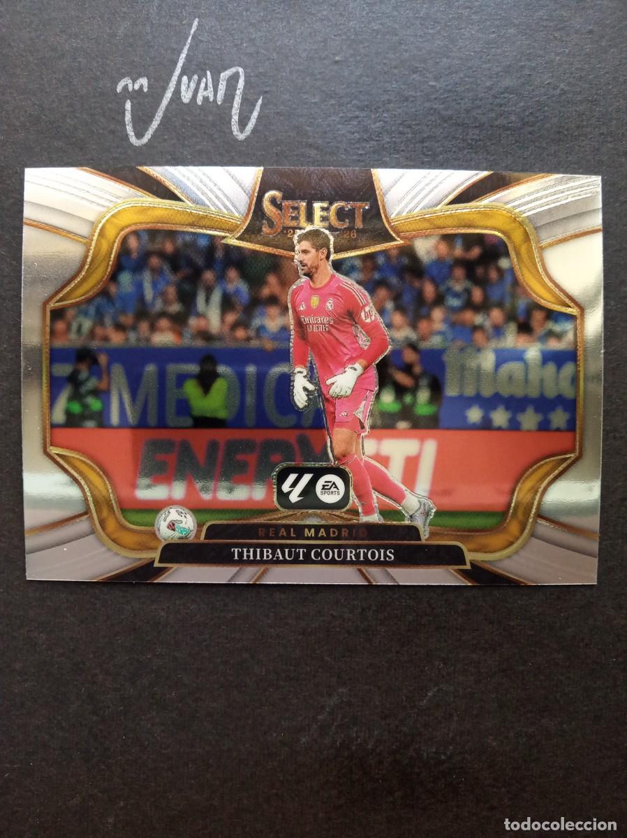 Football Stickers: N&ordm; 244 FIELD LEVEL COURTOIS REAL MADRID BELGICA ⚽ PANINI &reg; SELECT LIGA 2025 2026 25 26 NUEVO