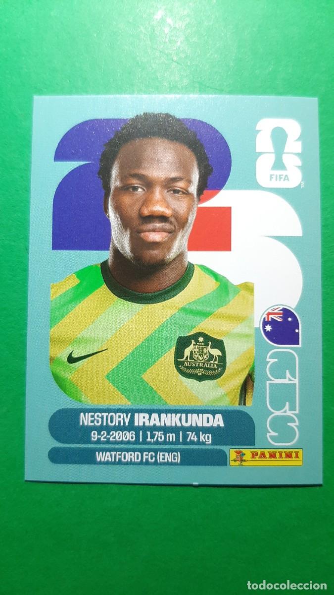 Football Stickers: (AUS 19 AUS19)(AUSTRALIA) NESTORY IRANKUNDA MUNDIAL F&Uacute;TBOL 2026 PANINI