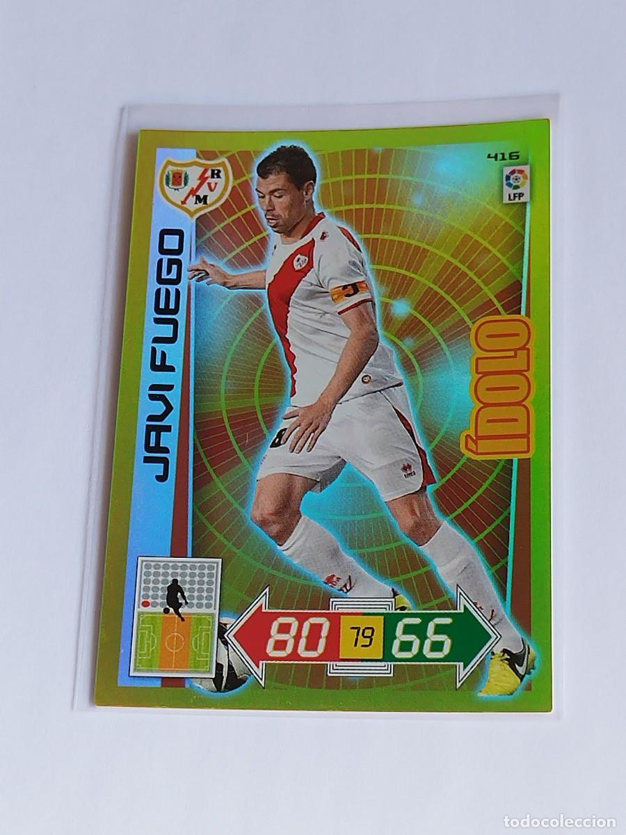 Cromos de F&uacute;tbol: JAVI FUEGO &Iacute;DOLO #416 RAYO VALLECANO - ADRENALYN XL LA LIGA BBVA 2012 2013 - PANINI 12 13