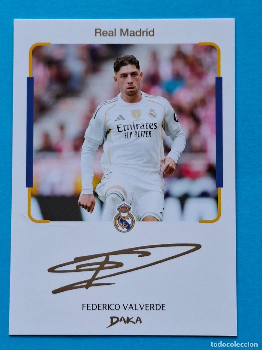 Cromos de F&uacute;tbol: Instant Cheki Signature #IC-8 FEDERICO VALVERDE - Daka REAL MADRID 2025-26 Audience 2