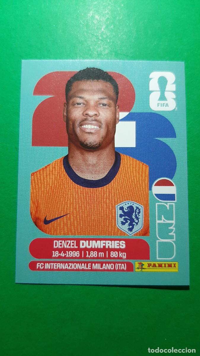Cromos de F&uacute;tbol: (NED 6 NED6)(PAISES BAJOS) DENZEL DUMFRIESMUNDIAL F&Uacute;TBOL 2026 PANINI