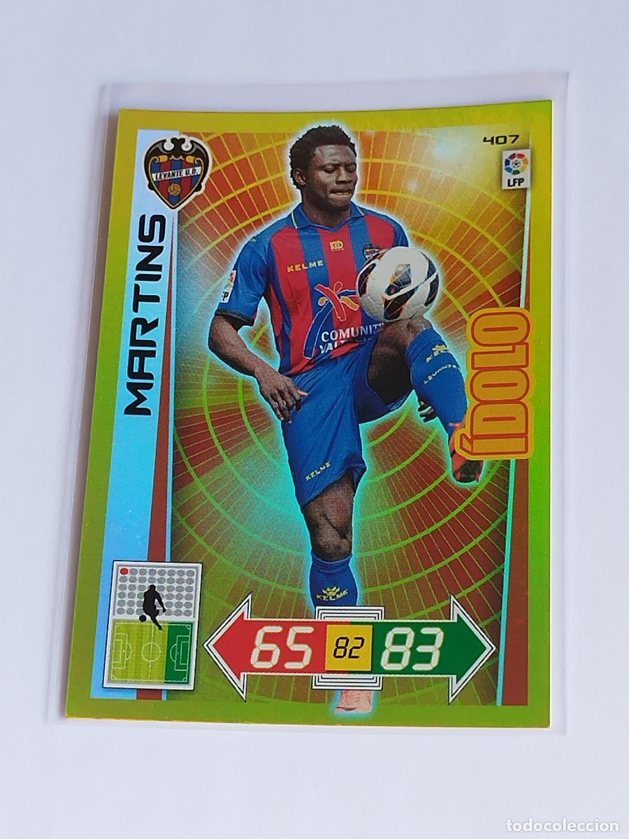 Cromos de F&uacute;tbol: MARTINS &Iacute;DOLO #407 LEVANTE UD - ADRENALYN XL LA LIGA BBVA 2012 2013 - PANINI 12 13 CROMO