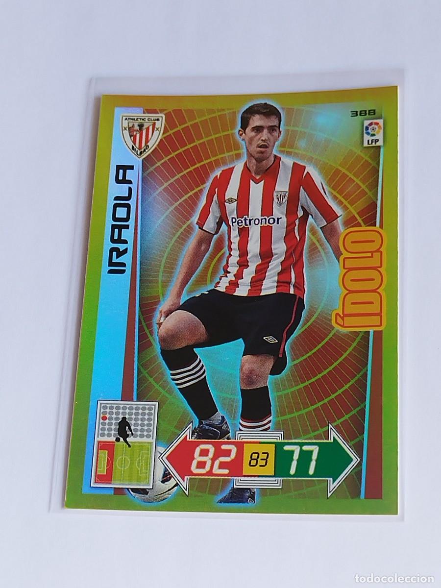 Figurine di Calcio: IRAOLA &Iacute;DOLO #388 ATHLETIC CLUB - ADRENALYN XL LA LIGA BBVA 2012 2013 - PANINI 12 13 CROMO