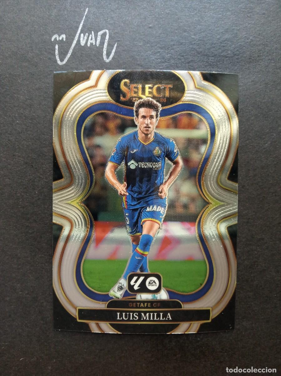 Figurine di Calcio: N&ordm; 176 MEZZANINE LUIS MILLA GETAFE CF ESPA&Ntilde;A ⚽ PANINI &reg; SELECT LIGA 2025 2026 25 26 NUEVO