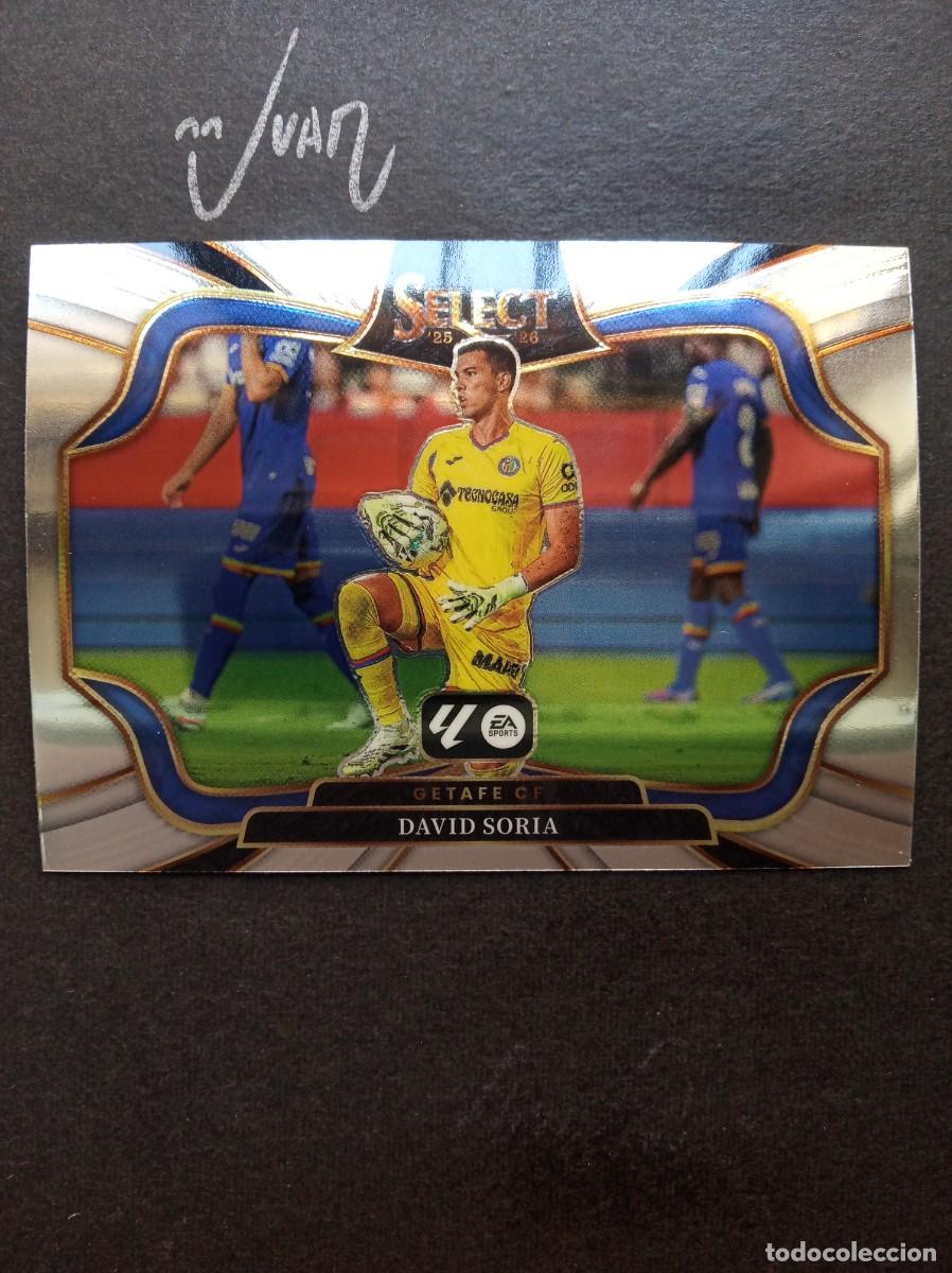 Cromos de F&uacute;tbol: N&ordm; 221 FIELD LEVEL DAVID SORIA GETAFE CF ESPA&Ntilde;A ⚽ PANINI &reg; SELECT LIGA 2025 2026 25 26 NUEVO