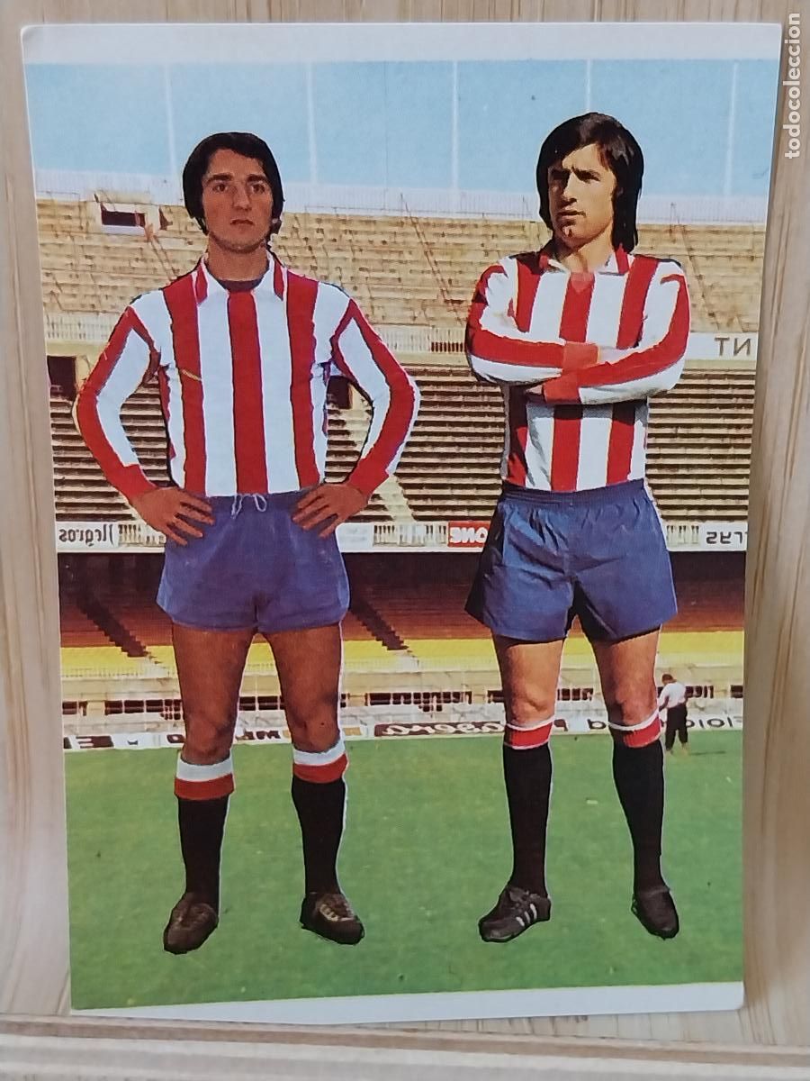 Cromos de F&uacute;tbol: PI&Ntilde;EL ** REDONDO R GIJON # 58 LIGA 1975 75 76 ED RUIROMER ROMERO CROMO SIN PEGAR NUNCA