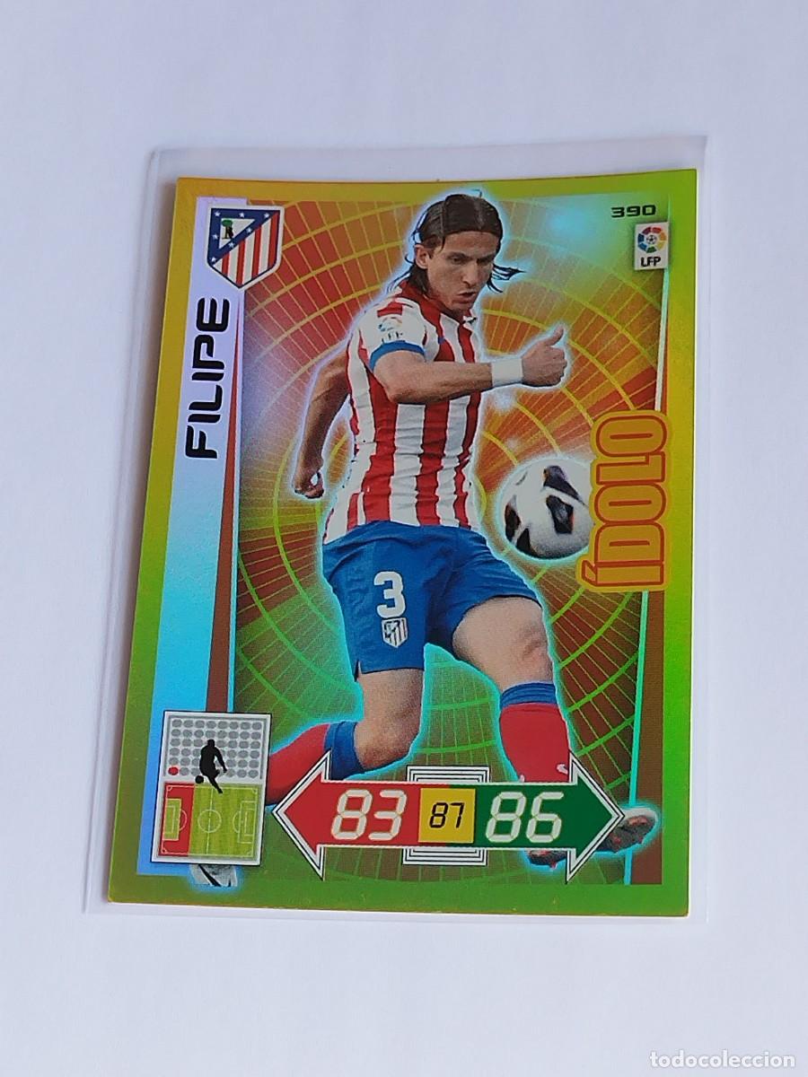Cromos de F&uacute;tbol: FILIPE LUIS &Iacute;DOLO #390 ATLETICO MADRID - ADRENALYN XL LA LIGA BBVA 2012 2013 - PANINI 12 13 CROMO