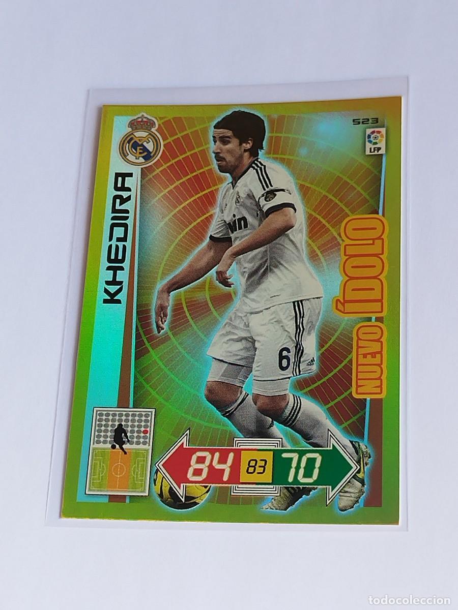 Cromos de F&uacute;tbol: KHEDIRA NUEVO &Iacute;DOLO #523 REAL MADRID - ADRENALYN XL LA LIGA BBVA 2012 2013 - PANINI 12 13 CROMO