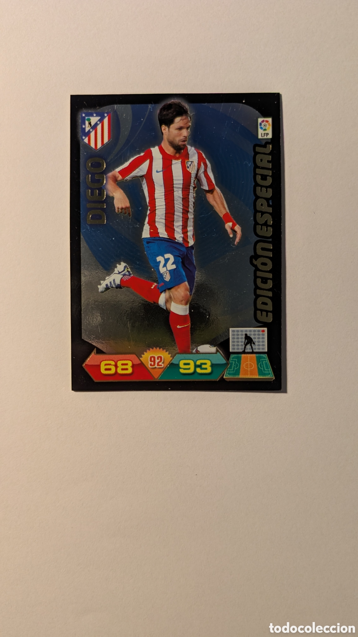 Cromos de F&uacute;tbol: DIEGO ATLETICO MADRID EDICION ESPECIAL ADRENALYN XL LIGA 2011/12 11 12 PANINI