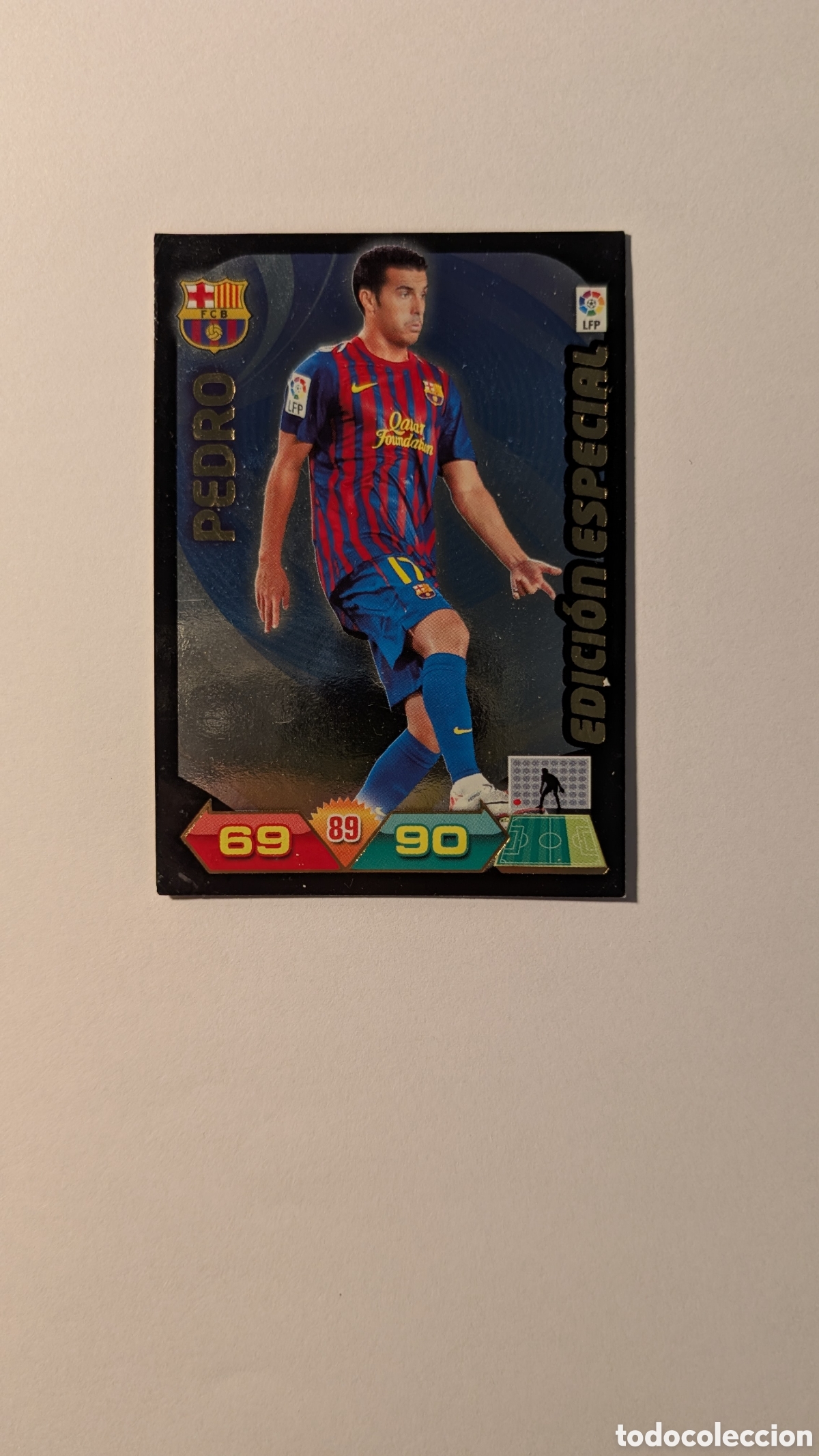 Figurine di Calcio: PEDRO BARCELONA EDICION ESPECIAL ADRENALYN XL LIGA 2011/12 11 12 PANINI