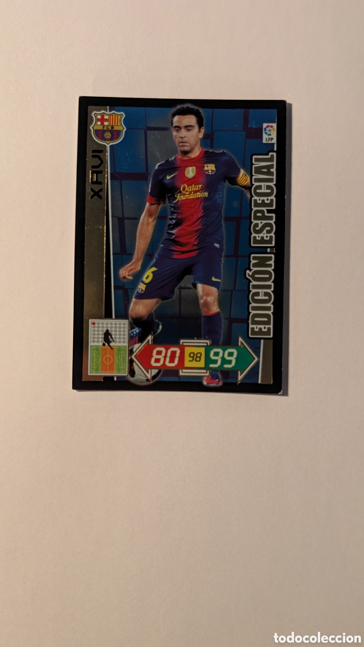 Figurine di Calcio: XAVI BARCELONA EDICION ESPECIAL ADRENALYN XL LIGA 2012/13 12 13 PANINI
