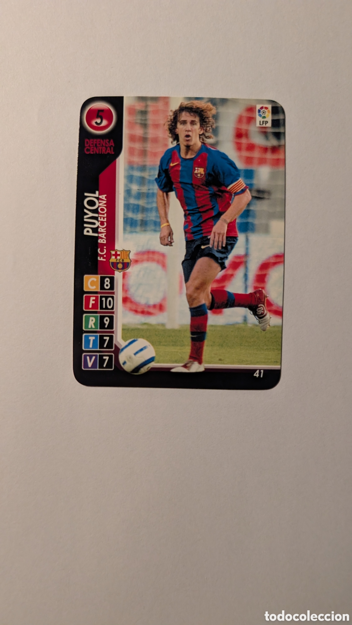 Cartes &agrave; collectionner de Football: PUYOL BARCELONA DERBY TOTAL LIGA 2004/05 04 05 PANINI