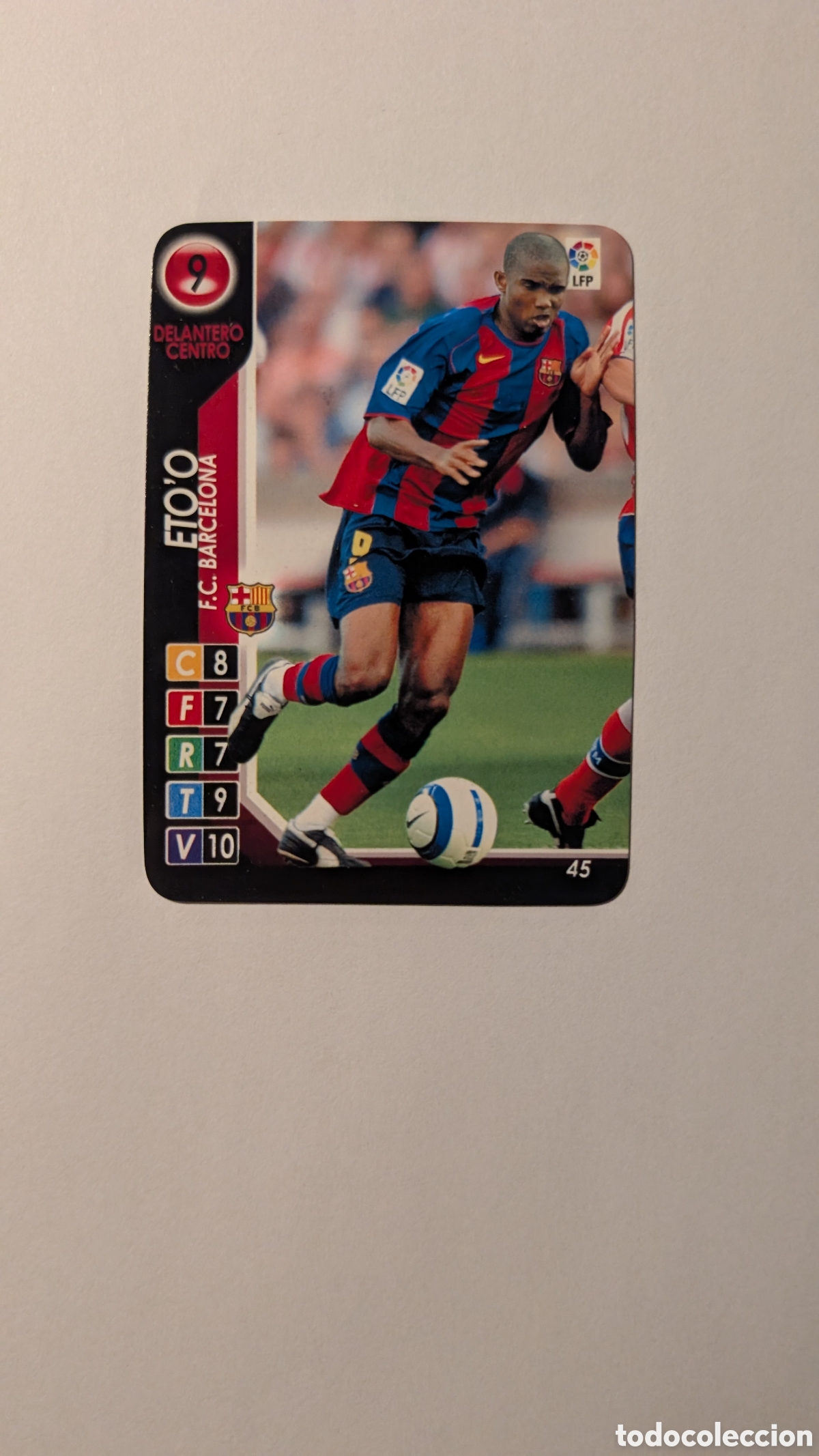 Cartes &agrave; collectionner de Football: ETOO ETO'O BARCELONA DERBY TOTAL LIGA 2004/05 04 05 PANINI