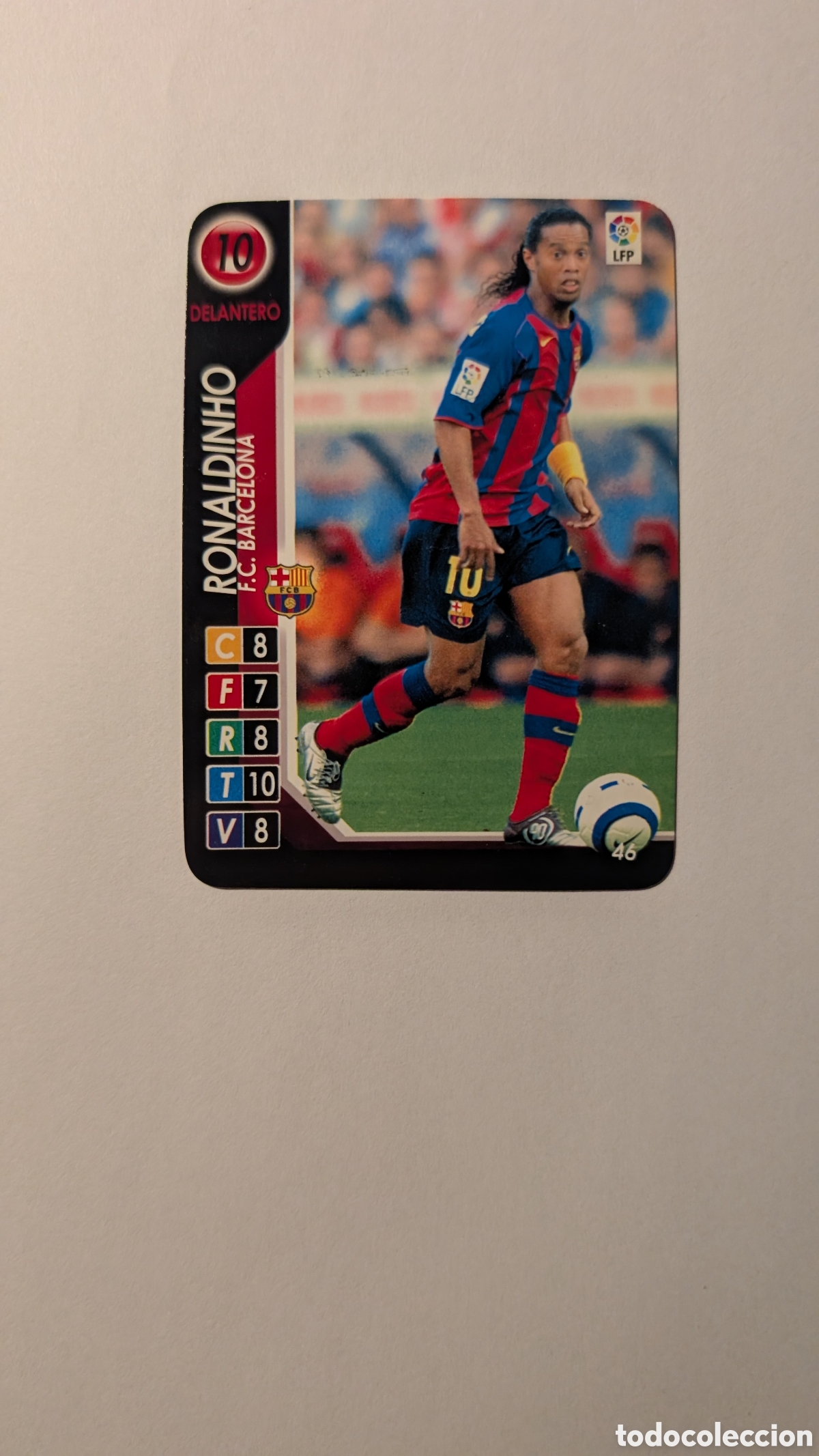 Cartes &agrave; collectionner de Football: RONALDINHO BARCELONA DERBY TOTAL LIGA 2004/05 04 05 PANINI