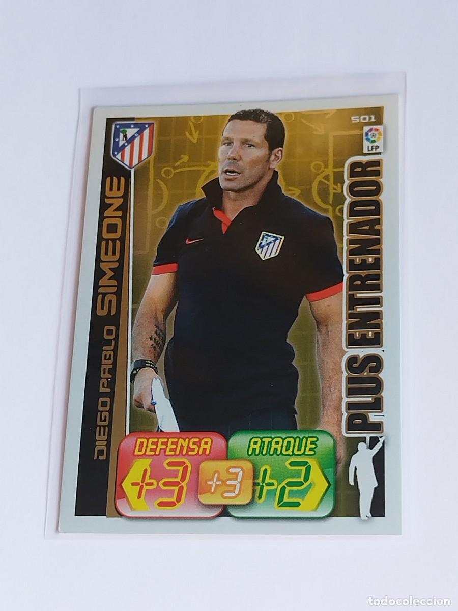 Cromos de F&uacute;tbol: SIMEONE PLUS ENTRENADOR #501 ATL&Eacute;TICO MADRID - ADRENALYN XL LA LIGA BBVA 2012 2013 - PANINI 12 13