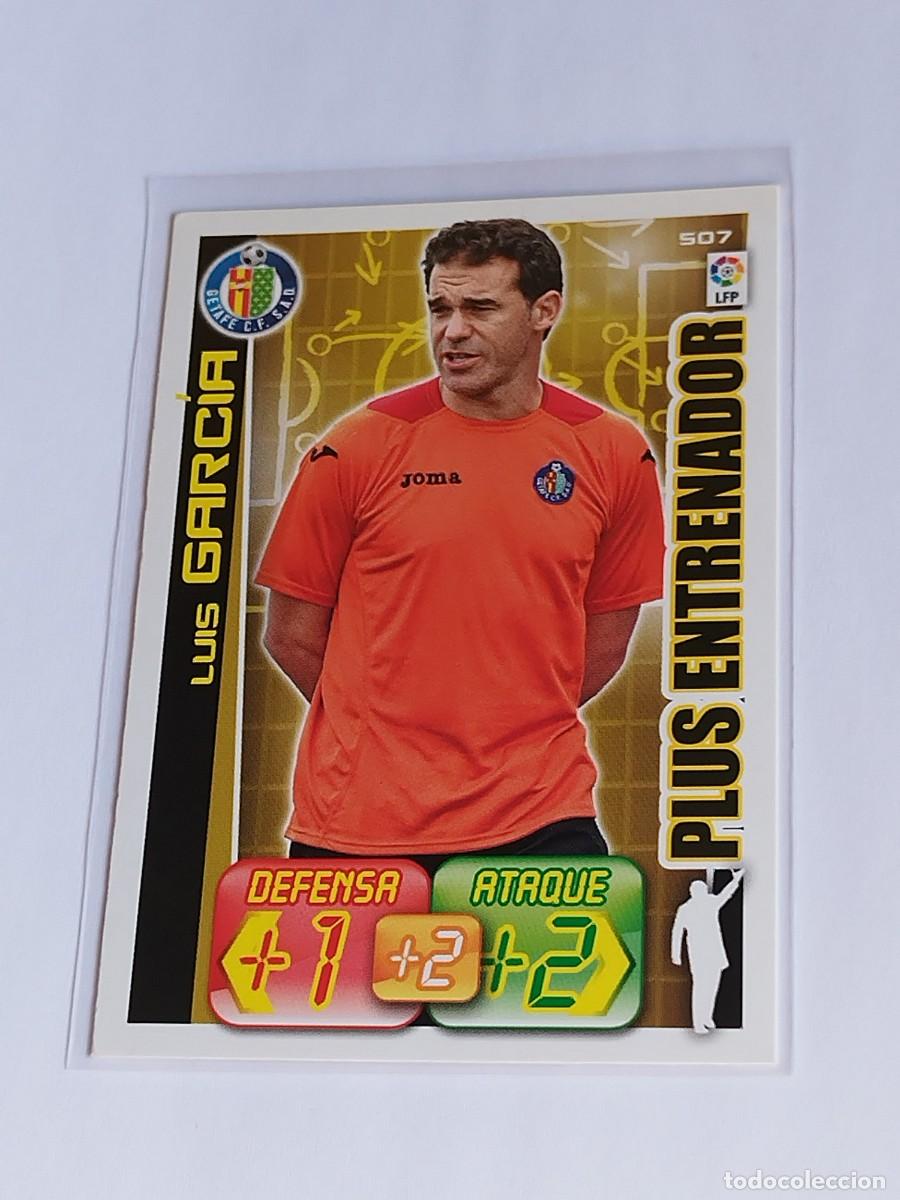 Cromos de F&uacute;tbol: LUIS GARC&Iacute;A PLUS ENTRENADOR #507 GETAFE CF - ADRENALYN XL LA LIGA BBVA 2012 2013 - PANINI 12 13