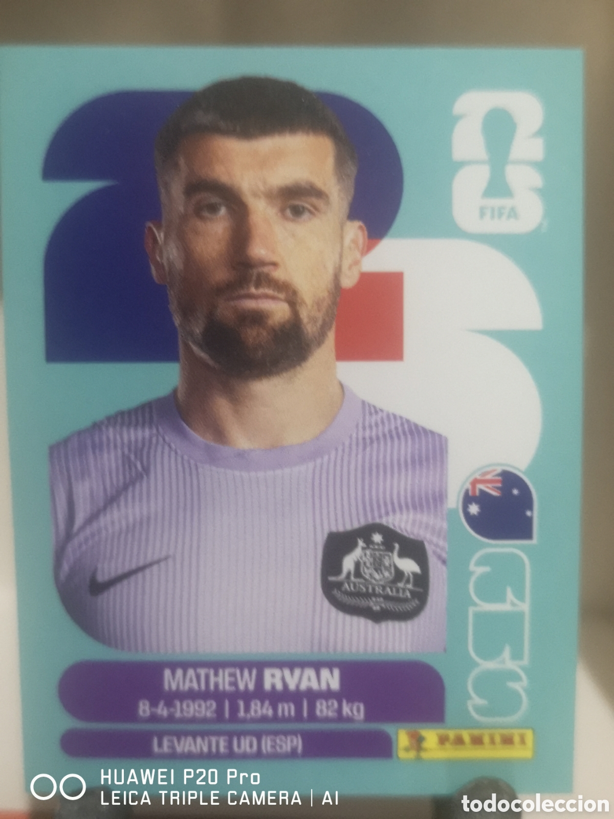 Cromos de F&uacute;tbol: FIFA WORLD CUP MUNDIAL 2026 MATHEW RYAN - AUS 2