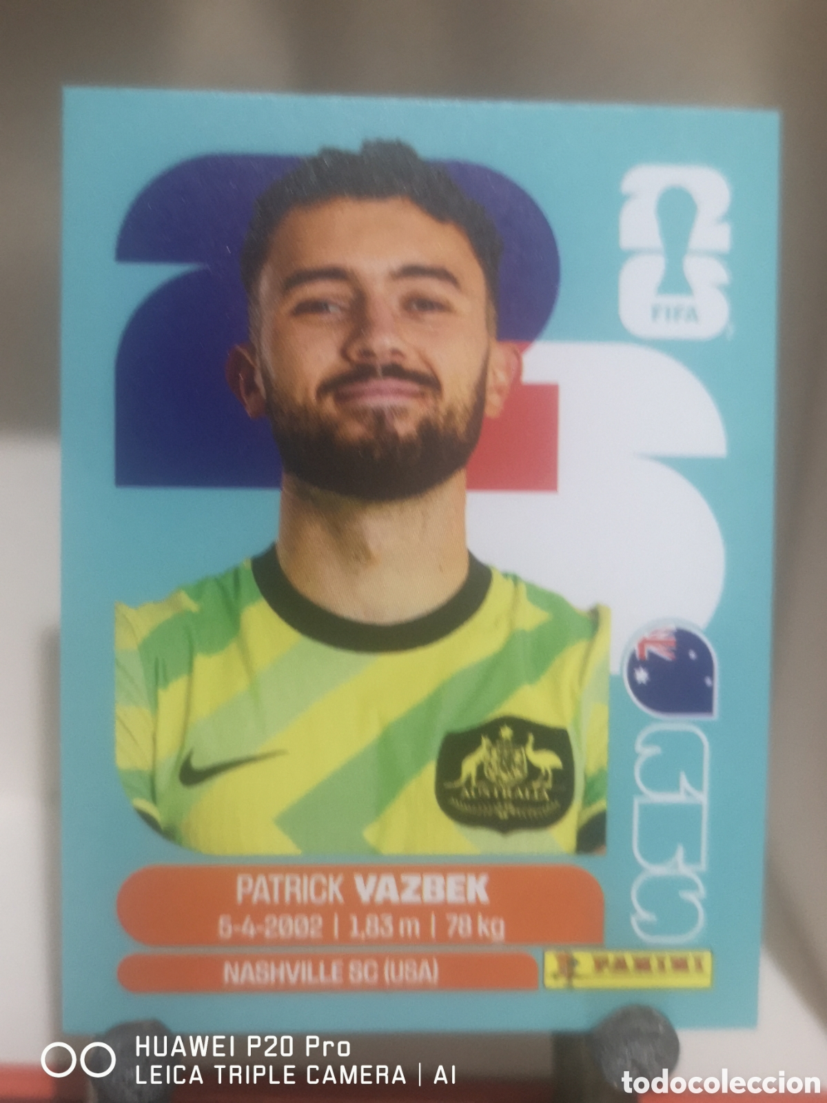 Cromos de F&uacute;tbol: FIFA WORLD CUP MUNDIAL 2026 YAZBEK - AUS 16