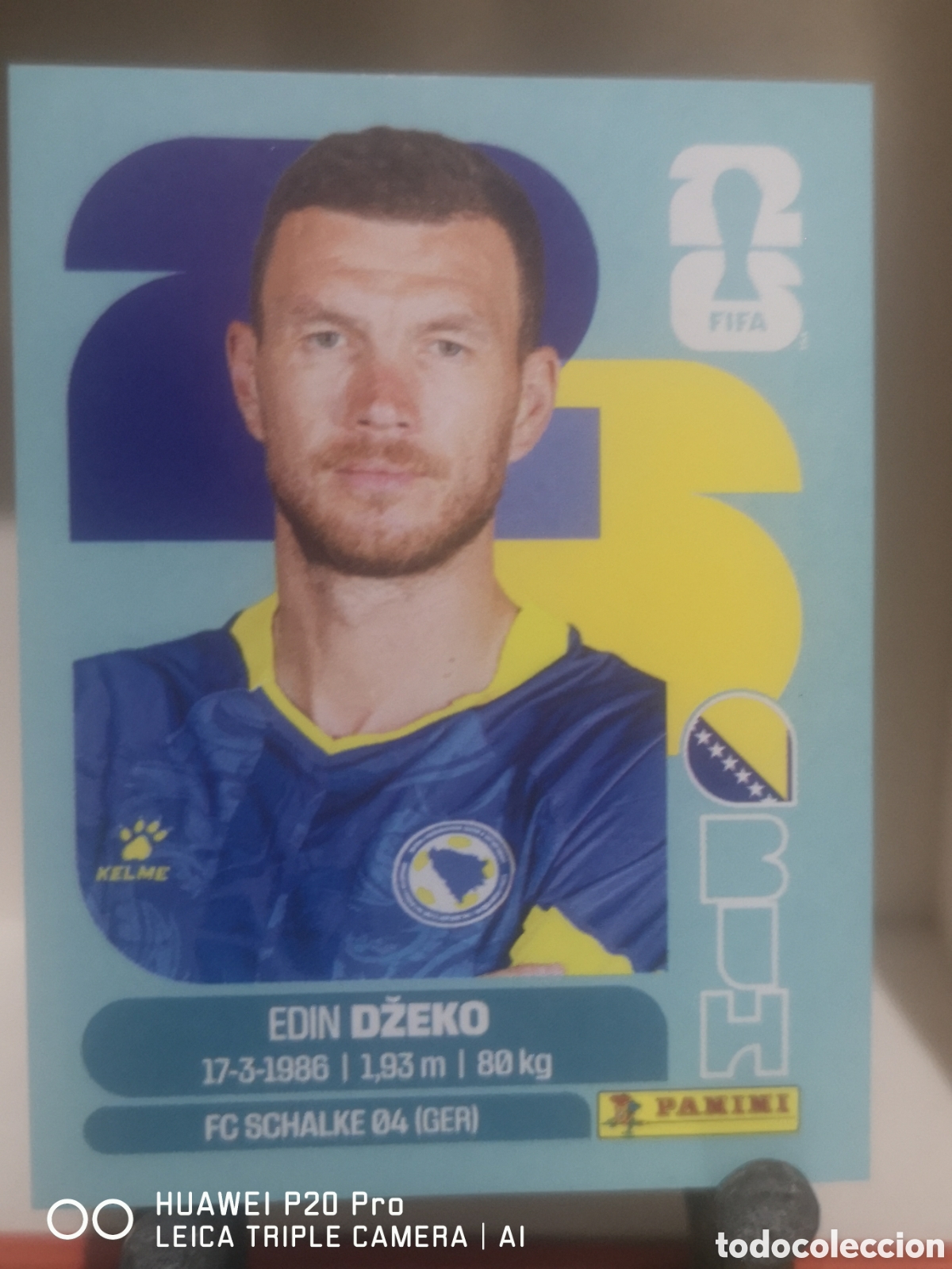Cromos de F&uacute;tbol: FIFA WORLD CUP MUNDIAL 2026 EDIN DZEKO - BIH 18