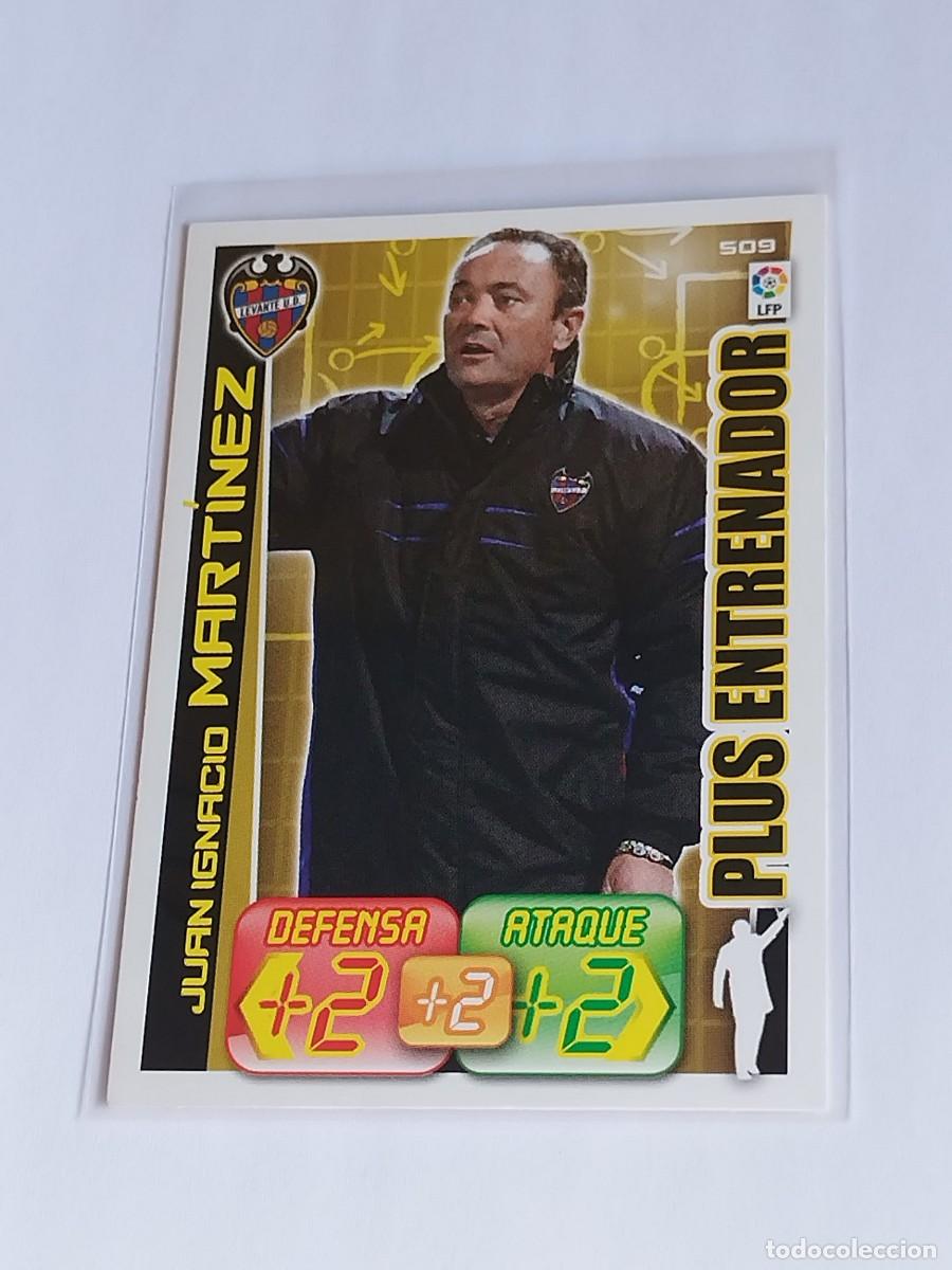 Cromos de F&uacute;tbol: MART&Iacute;NEZ PLUS ENTRENADOR #509 LEVANTE UD - ADRENALYN XL LA LIGA BBVA 2012 2013 - PANINI 12 13