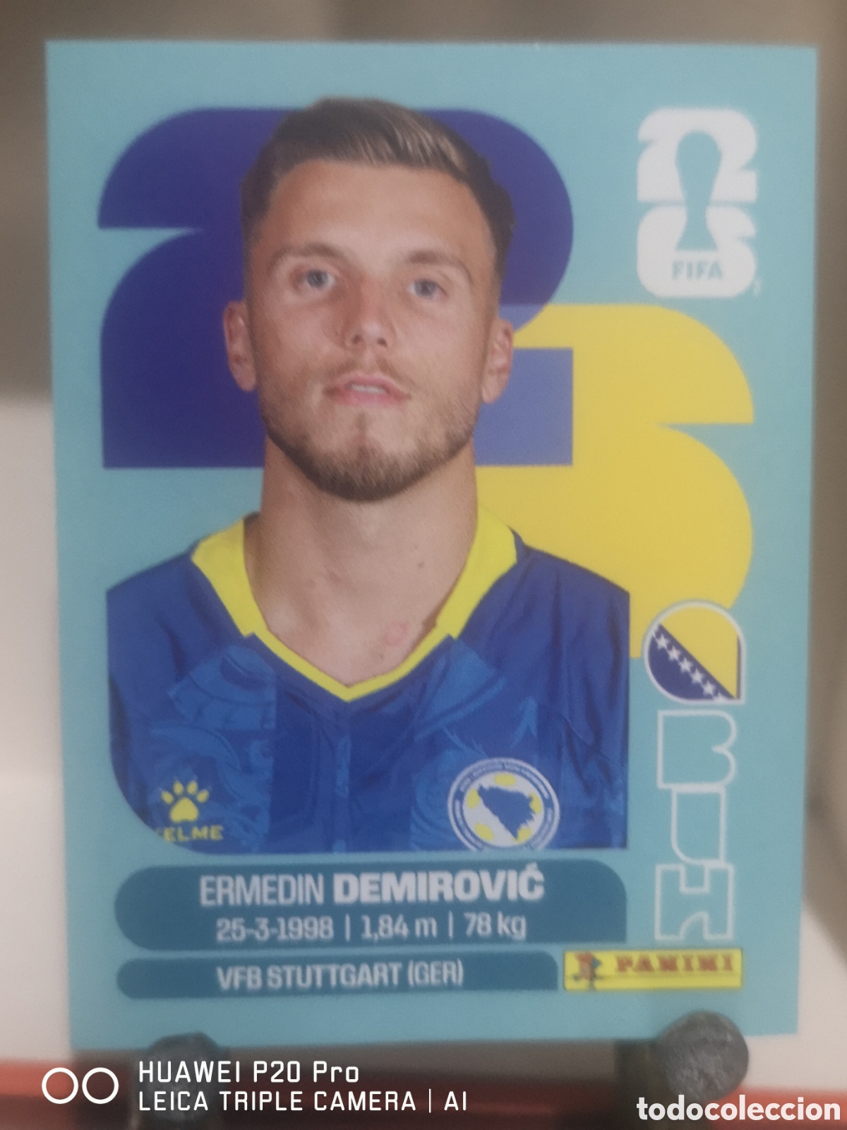 Cromos de F&uacute;tbol: FIFA WORLD CUP MUNDIAL 2026 ERMEDIN DEMIROVIC - BIH 17