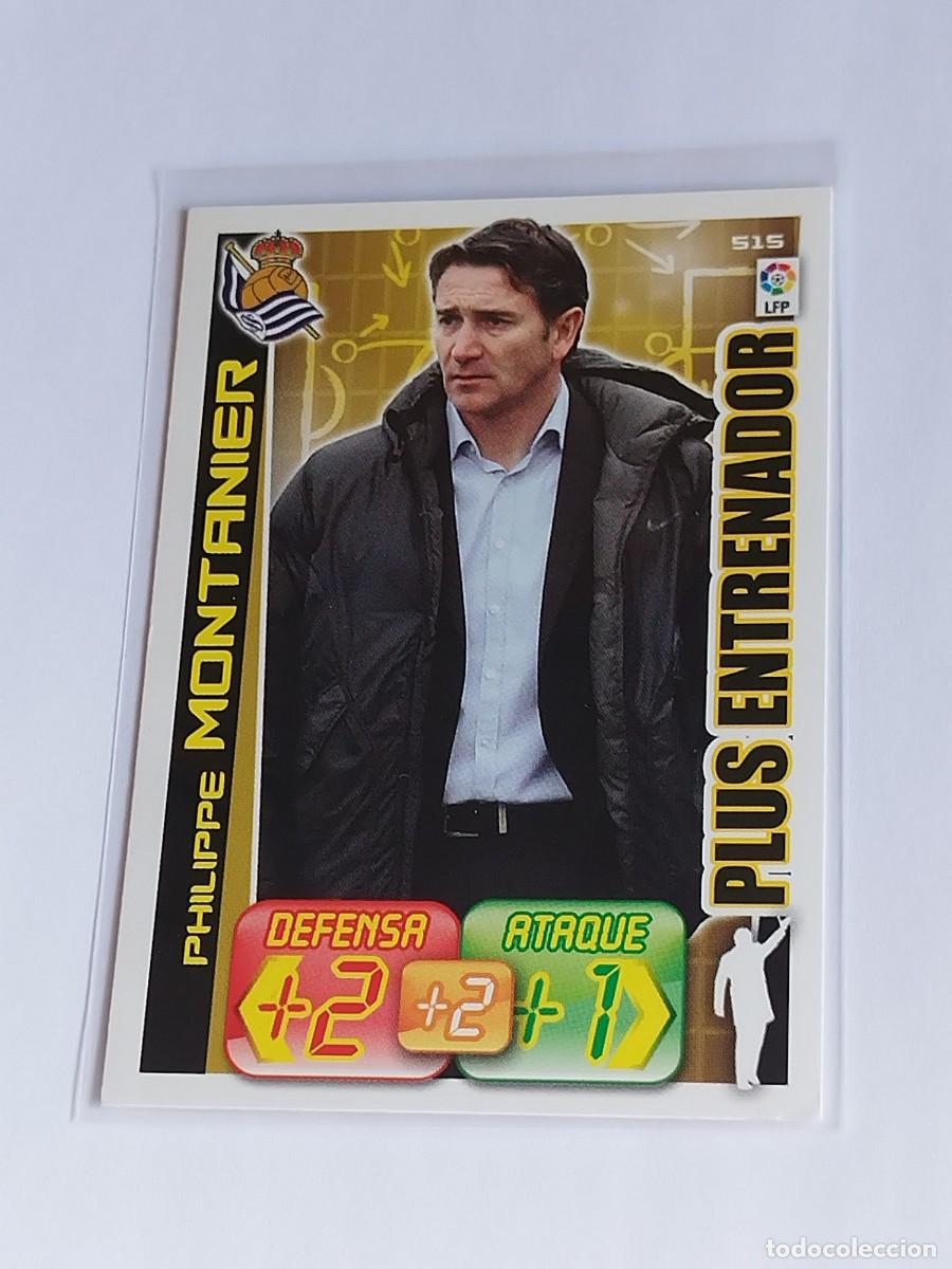 Cromos de F&uacute;tbol: MONTANIER PLUS ENTRENADOR #515 REAL SOCIEDAD - ADRENALYN XL LA LIGA BBVA 2012 2013 - PANINI 12 13