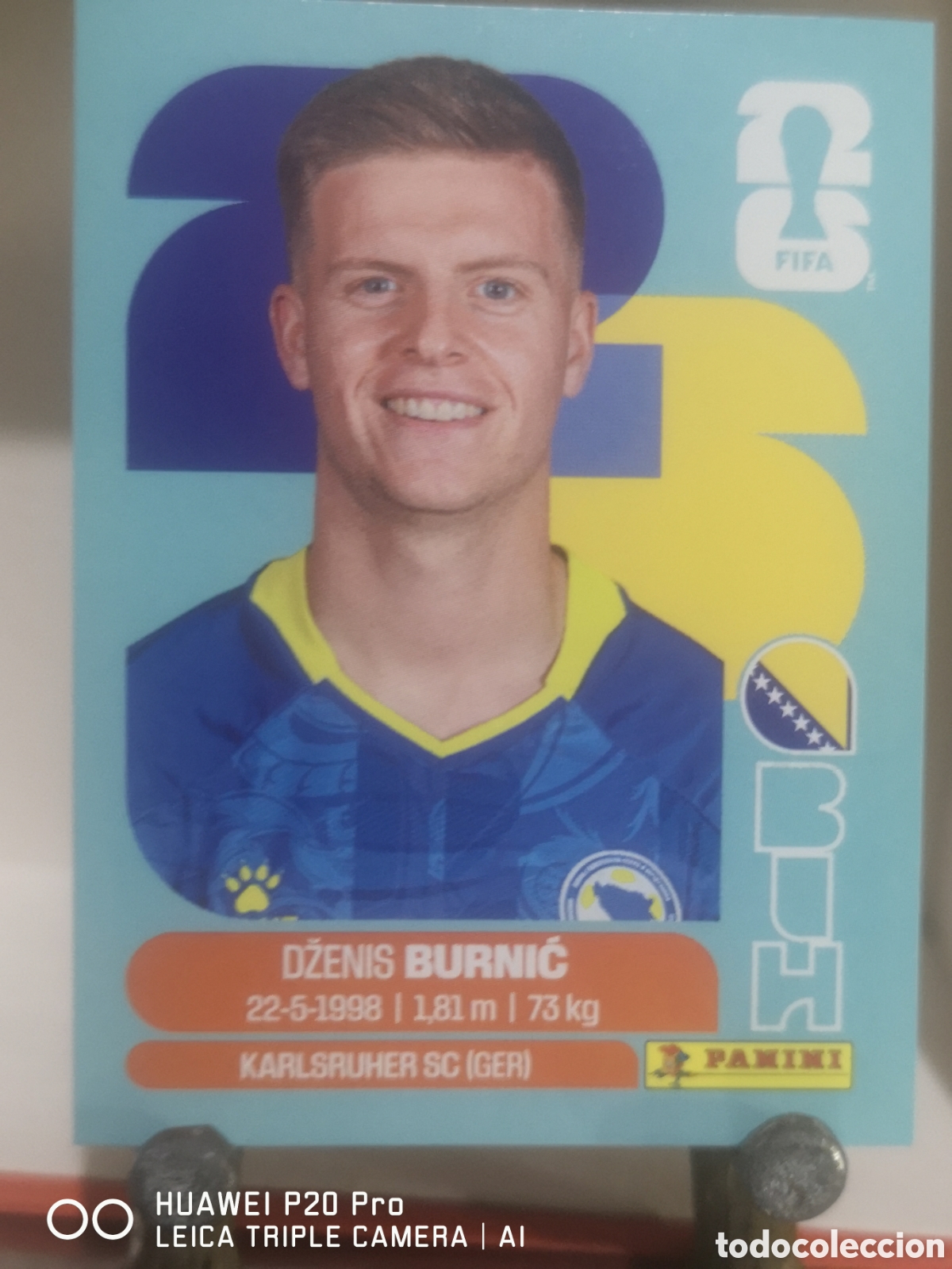 Cromos de F&uacute;tbol: FIFA WORLD CUP MUNDIAL 2026 DZENIS BURNIC - BIH 14