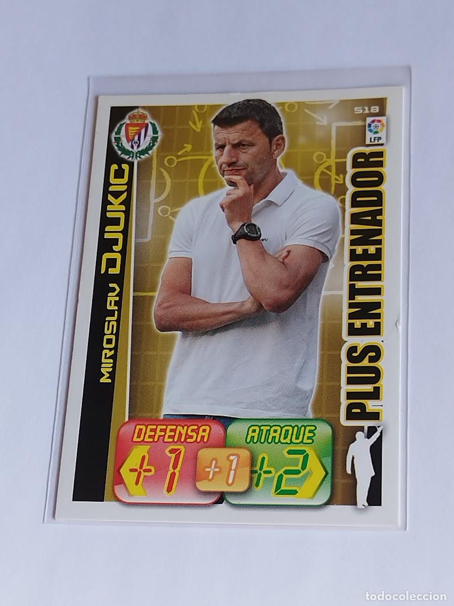 Cromos de F&uacute;tbol: DJUKIC PLUS ENTRENADOR #518 REAL VALLDOLID - ADRENALYN XL LA LIGA BBVA 2012 2013 - PANINI 12 13
