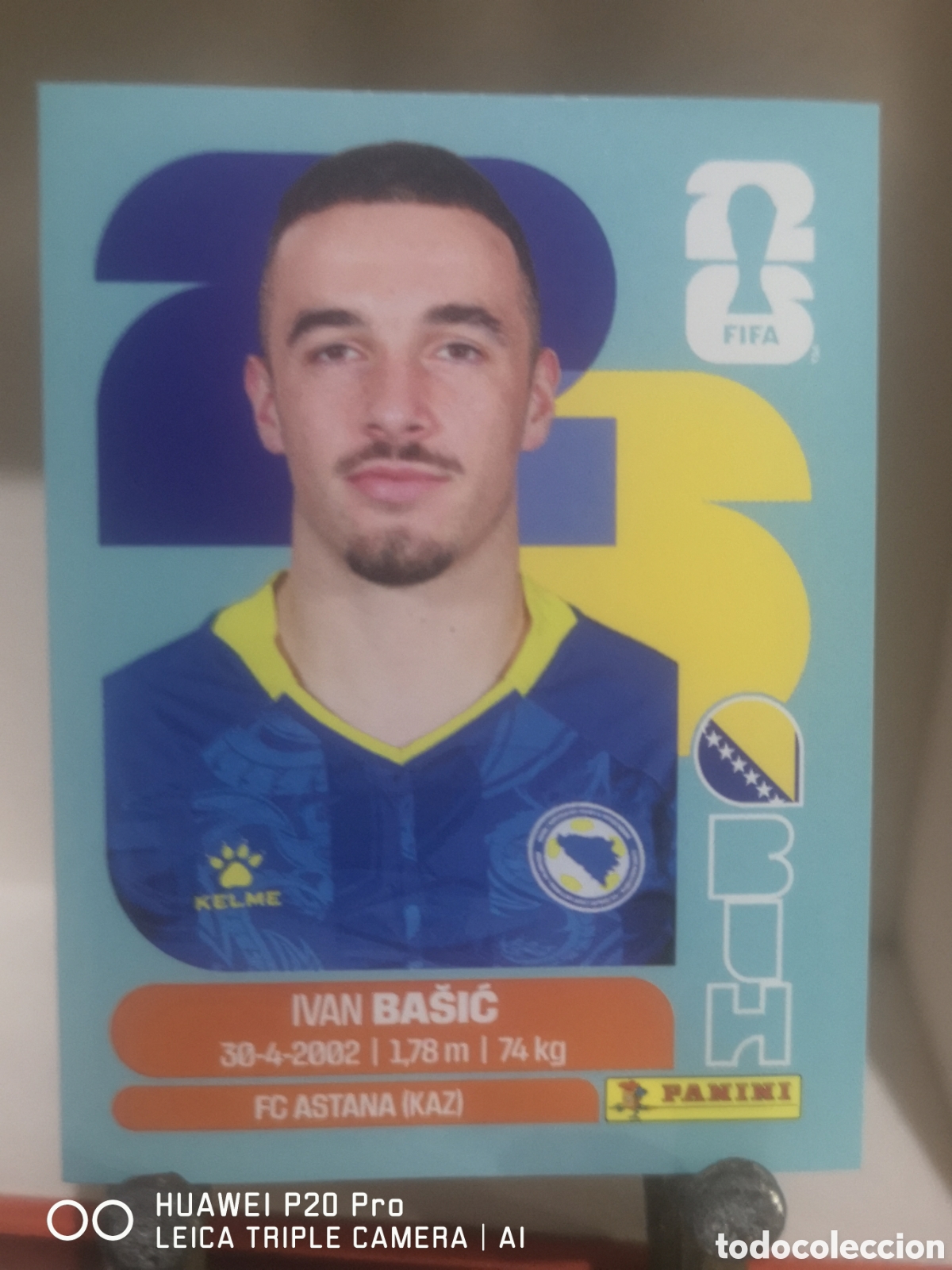 Cromos de F&uacute;tbol: FIFA WORLD CUP MUNDIAL 2026 IVAN BASIC - BIH 12