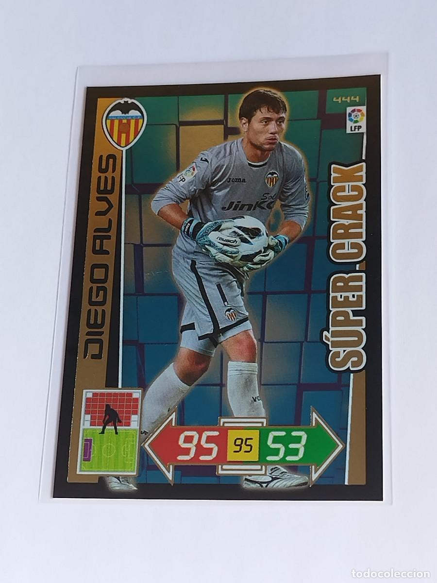 Cromos de F&uacute;tbol: DIEGO ALVES S&Uacute;PER CRACK #444 VALENCIA CF - ADRENALYN XL LA LIGA BBVA 2012 2013 - PANINI 12 13