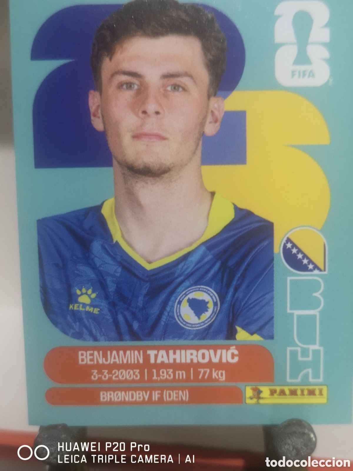 Cromos de F&uacute;tbol: FIFA WORLD CUP MUNDIAL 2026 TAHIROVIC- BIH 9