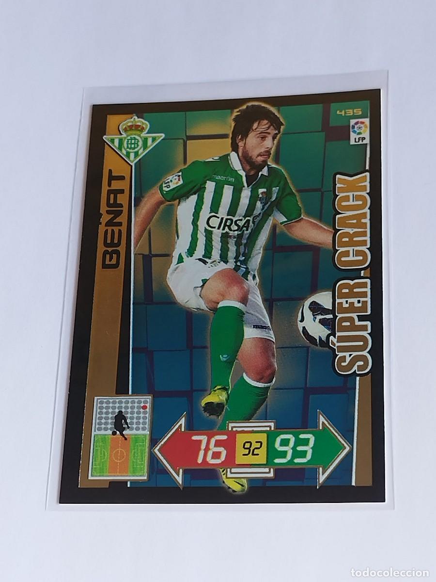 Cromos de F&uacute;tbol: BE&Ntilde;AT S&Uacute;PER CRACK #435 REAL BETIS - ADRENALYN XL LA LIGA BBVA 2012 2013 - PANINI 12 13