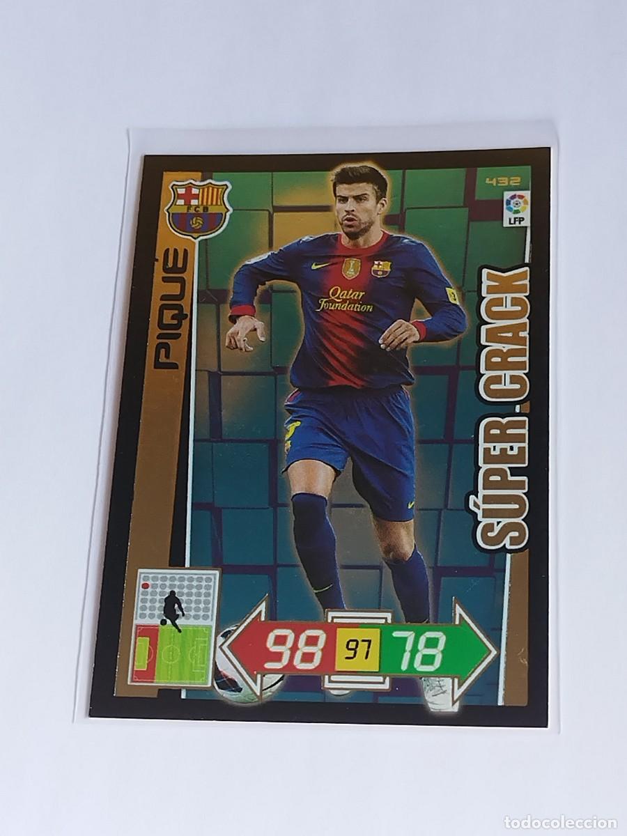 Cromos de F&uacute;tbol: PIQU&Eacute; S&Uacute;PER CRACK #432 FC BARCELONA - ADRENALYN XL LA LIGA BBVA 2012 2013 - PANINI 12 13