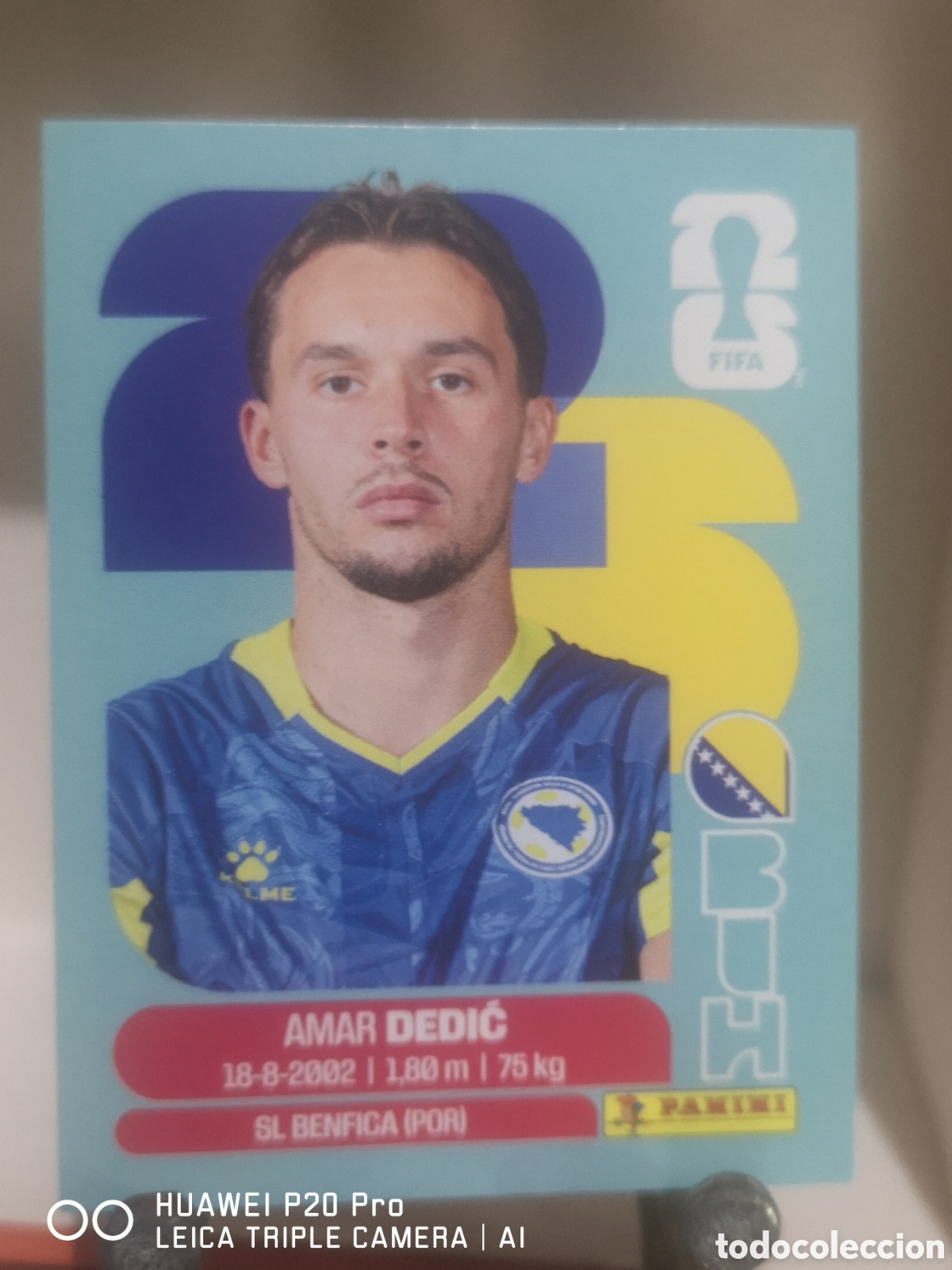 Cromos de F&uacute;tbol: FIFA WORLD CUP MUNDIAL 2026 AMAR DEDIC - BIH 4