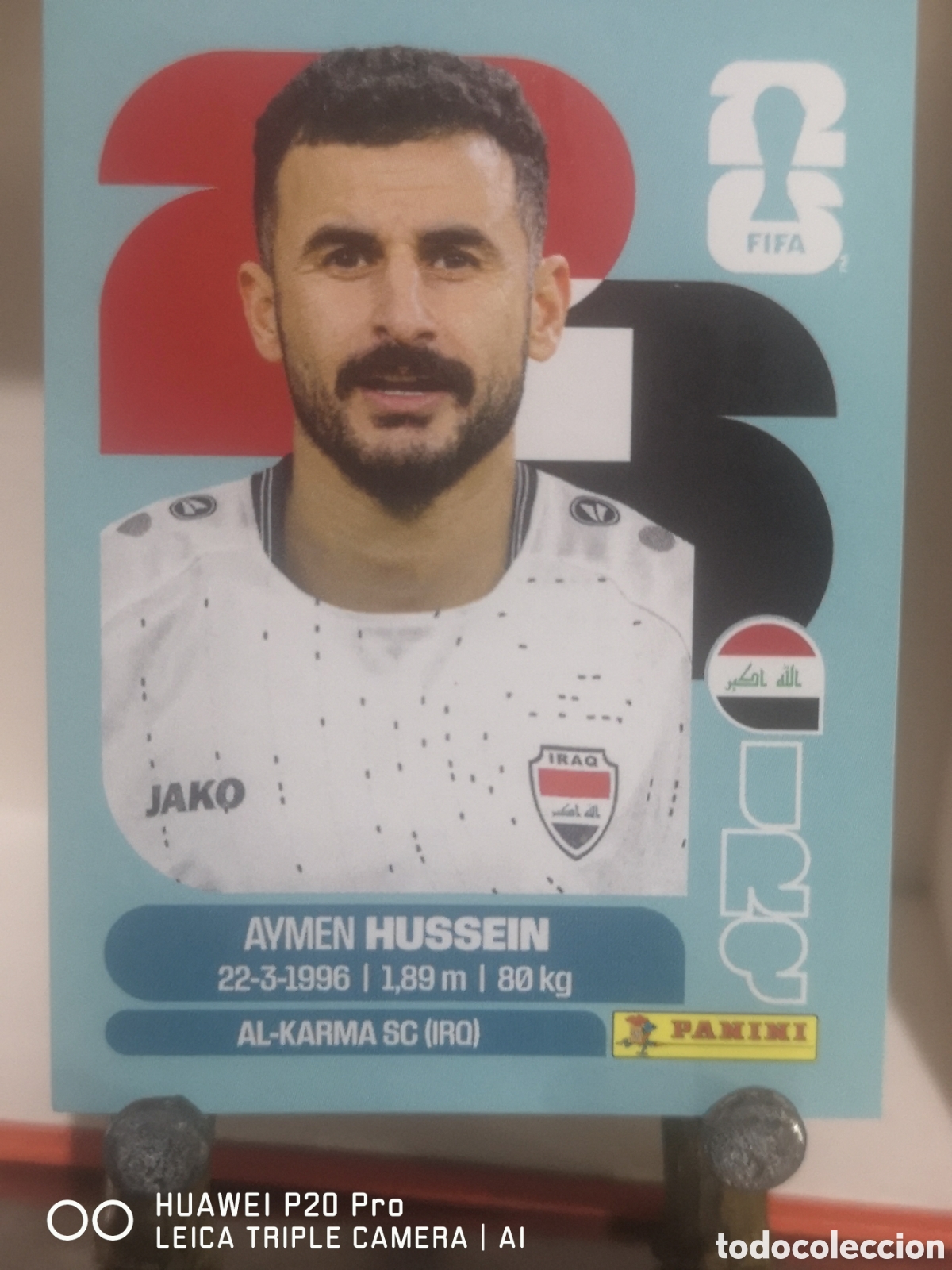 Cromos de F&uacute;tbol: FIFA WORLD CUP MUNDIAL 2026 AYMEN HUSSEIN - IRQ 19