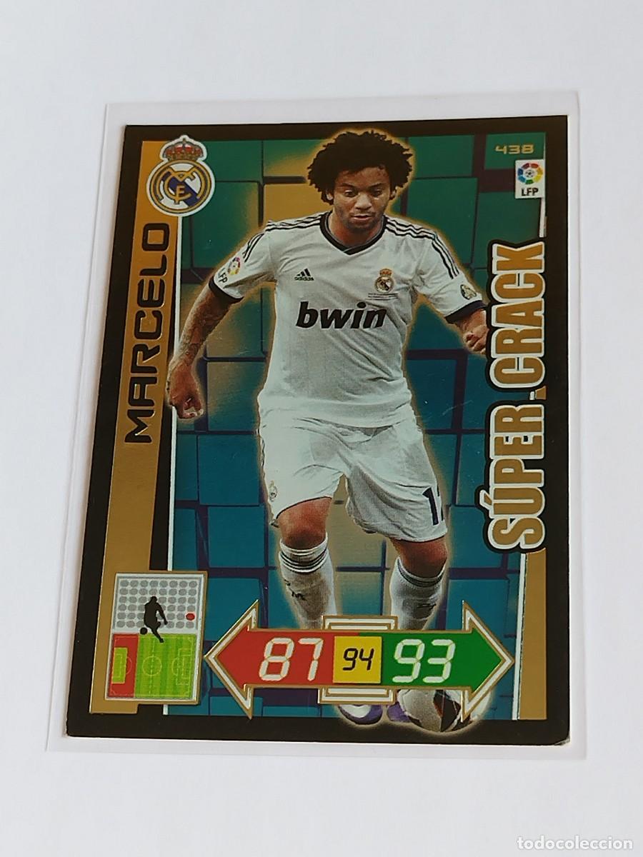 Cromos de F&uacute;tbol: MARCELO S&Uacute;PER CRACK #438 REAL MADRID - ADRENALYN XL LA LIGA BBVA 2012 2013 - PANINI 12 13