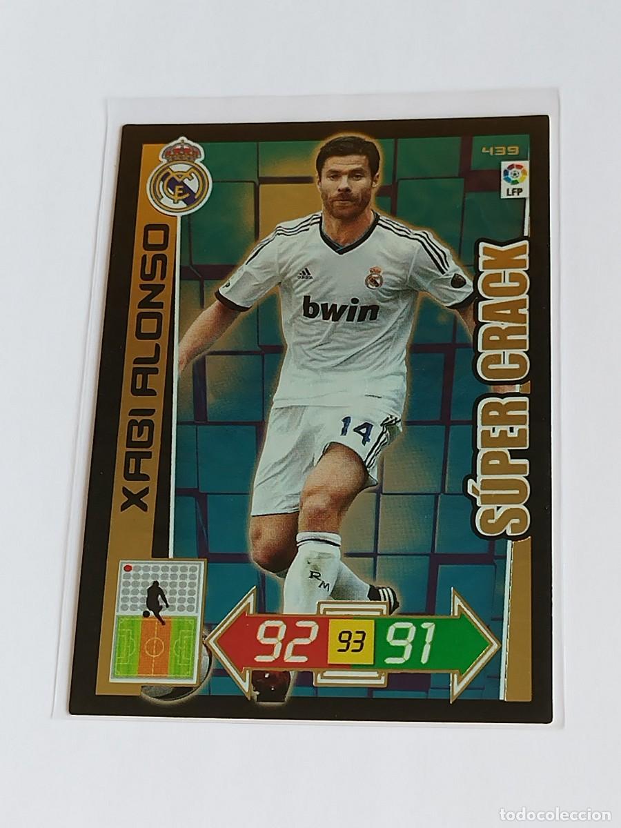 Cromos de F&uacute;tbol: XABI ALONSO S&Uacute;PER CRACK #439 REAL MADRID - ADRENALYN XL LA LIGA BBVA 2012 2013 - PANINI 12 13