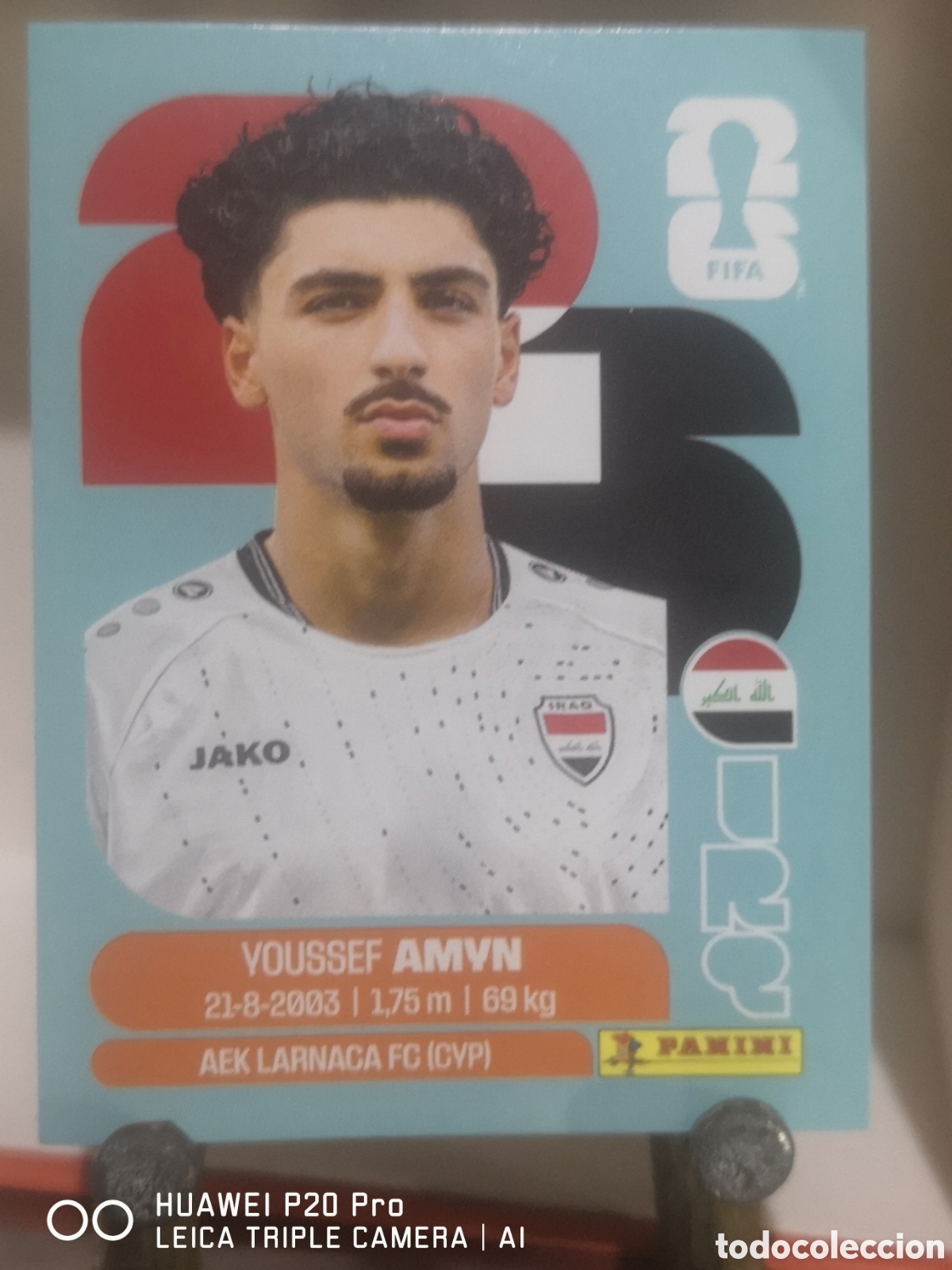 Cromos de F&uacute;tbol: FIFA WORLD CUP MUNDIAL 2026 YOUSSEF AMYN - IRQ 14